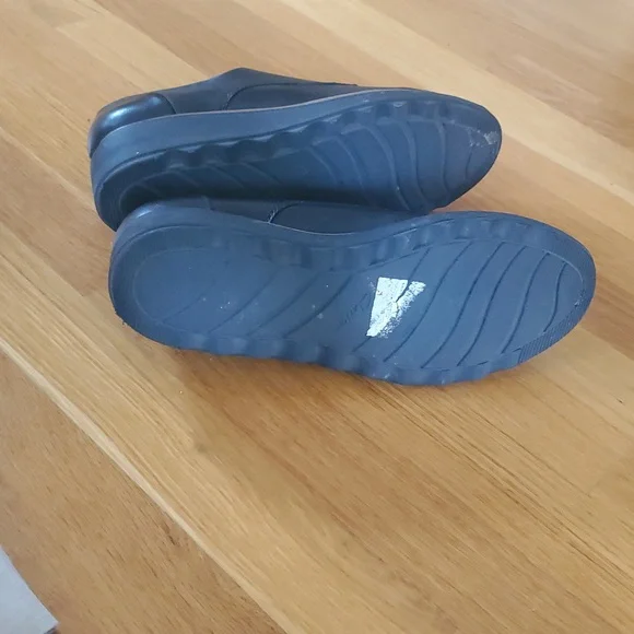 Clarks Sharon Noel lace up Oxford size 8.5. Black leather - Picture 5 of 7